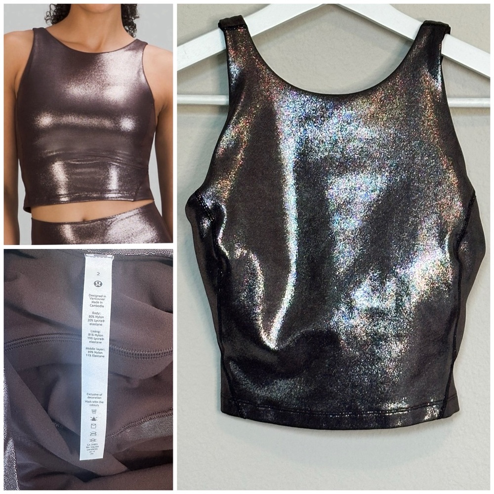 lululemon align high neck tank top